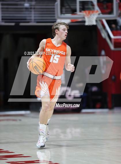 Thumbnail 2 in Skyridge vs. Pleasant Grove (UHSAA 6A Quarterfinal) photogallery.