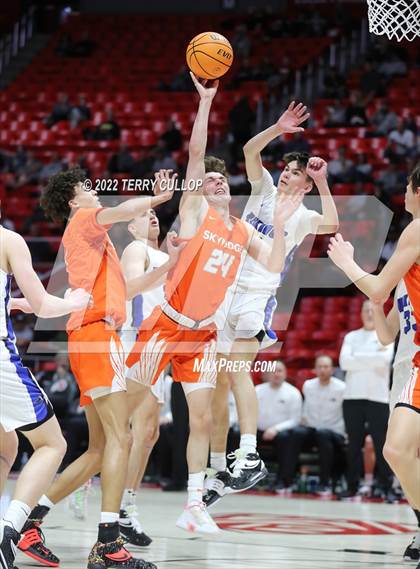Thumbnail 1 in Skyridge vs. Pleasant Grove (UHSAA 6A Quarterfinal) photogallery.