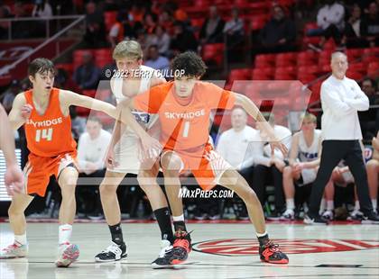 Thumbnail 3 in Skyridge vs. Pleasant Grove (UHSAA 6A Quarterfinal) photogallery.