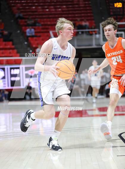 Thumbnail 2 in Skyridge vs. Pleasant Grove (UHSAA 6A Quarterfinal) photogallery.