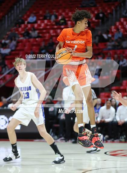 Thumbnail 2 in Skyridge vs. Pleasant Grove (UHSAA 6A Quarterfinal) photogallery.