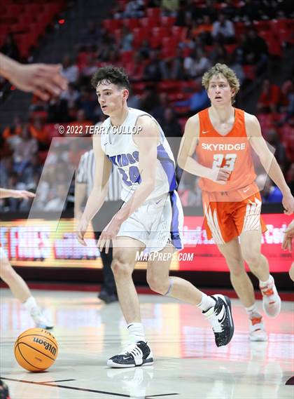Thumbnail 3 in Skyridge vs. Pleasant Grove (UHSAA 6A Quarterfinal) photogallery.