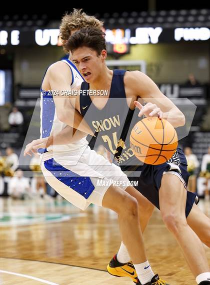Thumbnail 1 in Snow Canyon vs Dixie (UHSAA 4A Quarterfinals) photogallery.