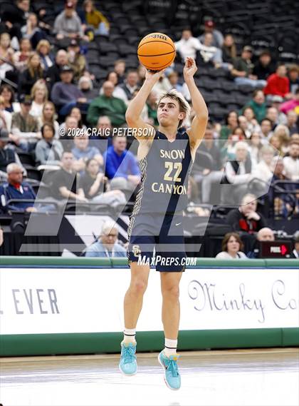 Thumbnail 3 in Snow Canyon vs Dixie (UHSAA 4A Quarterfinals) photogallery.