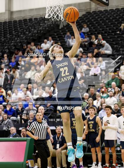 Thumbnail 2 in Snow Canyon vs Dixie (UHSAA 4A Quarterfinals) photogallery.