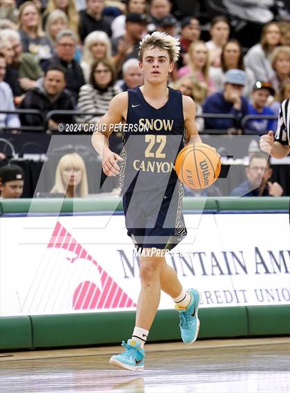 Thumbnail 3 in Snow Canyon vs Dixie (UHSAA 4A Quarterfinals) photogallery.
