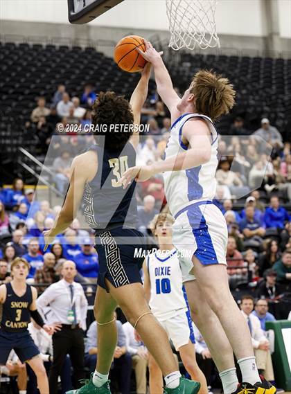 Thumbnail 1 in Snow Canyon vs Dixie (UHSAA 4A Quarterfinals) photogallery.