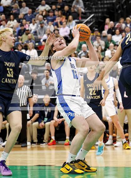 Thumbnail 2 in Snow Canyon vs Dixie (UHSAA 4A Quarterfinals) photogallery.