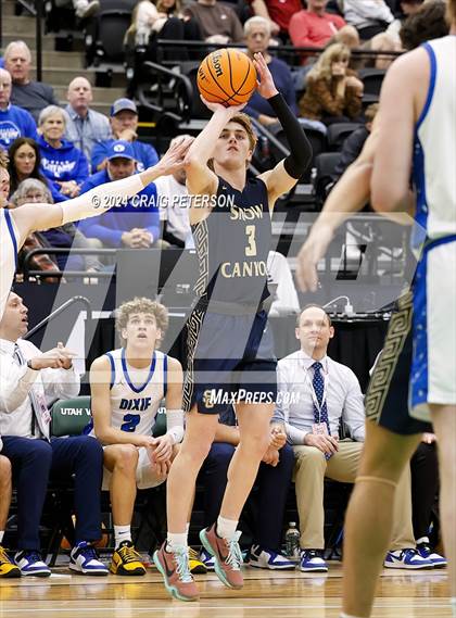 Thumbnail 1 in Snow Canyon vs Dixie (UHSAA 4A Quarterfinals) photogallery.