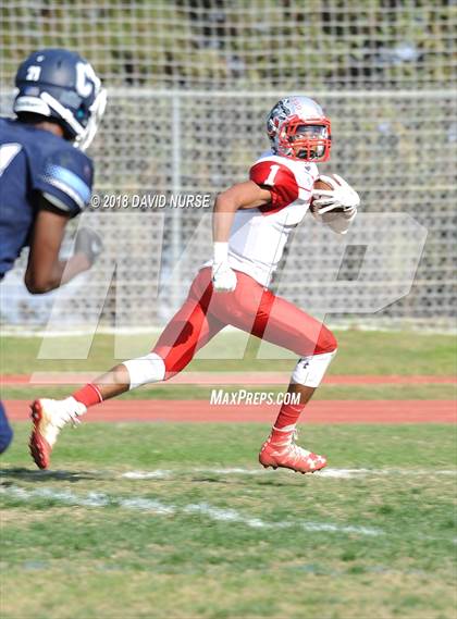 Thumbnail 2 in Mojave vs. Chadwick (CIF SS 8-Man D1 Semifinal) photogallery.
