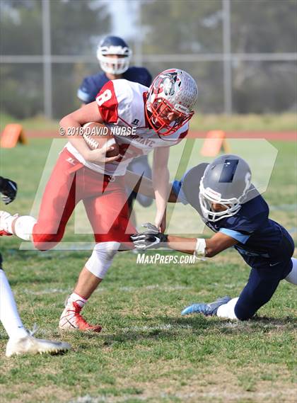 Thumbnail 1 in Mojave vs. Chadwick (CIF SS 8-Man D1 Semifinal) photogallery.