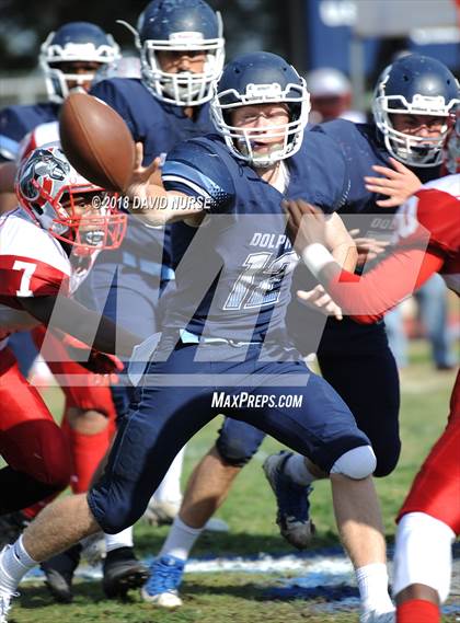 Thumbnail 3 in Mojave vs. Chadwick (CIF SS 8-Man D1 Semifinal) photogallery.