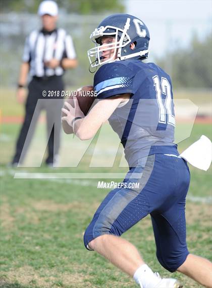 Thumbnail 3 in Mojave vs. Chadwick (CIF SS 8-Man D1 Semifinal) photogallery.