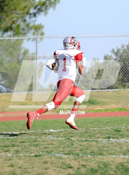 Thumbnail 3 in Mojave vs. Chadwick (CIF SS 8-Man D1 Semifinal) photogallery.