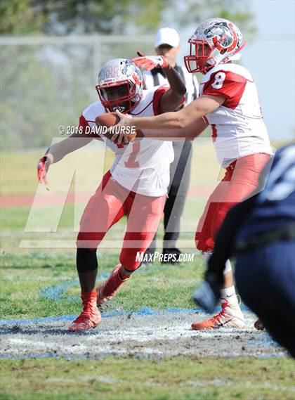 Thumbnail 1 in Mojave vs. Chadwick (CIF SS 8-Man D1 Semifinal) photogallery.