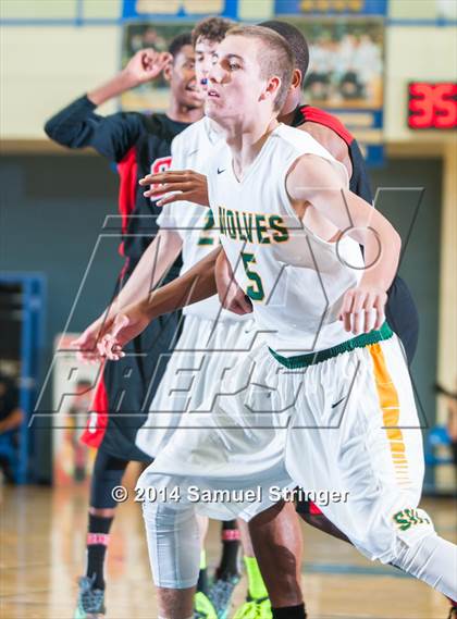 Thumbnail 1 in Cordova vs. San Ramon Valley (Prep2Prep Tip-Off Classic) photogallery.