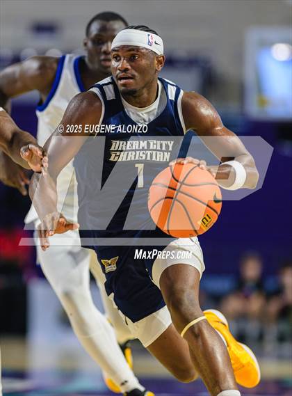Thumbnail 1 in DME Academy vs. Dream City Christian National (City of Palms Classic) photogallery.