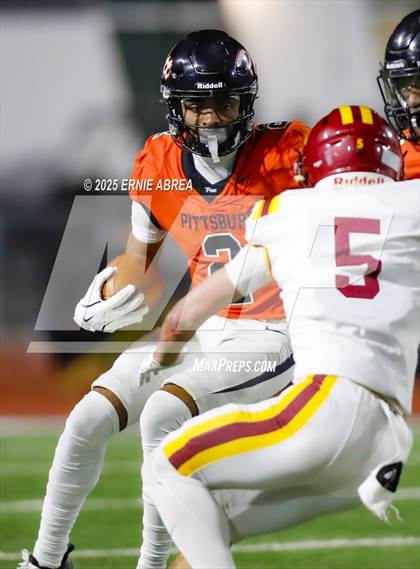 Thumbnail 1 in Cardinal Newman vs. Pittsburg (CIF NCS D1 Final) photogallery.
