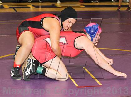Thumbnail 1 in CIF State Girls Wrestling Championships (Round 3) photogallery.