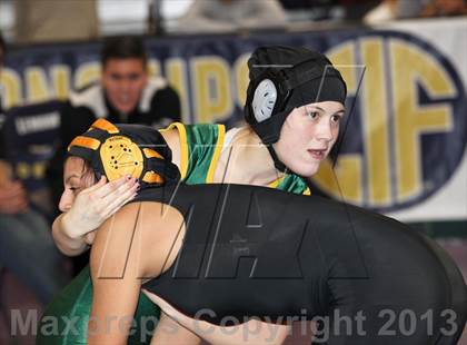 Thumbnail 3 in CIF State Girls Wrestling Championships (Round 3) photogallery.