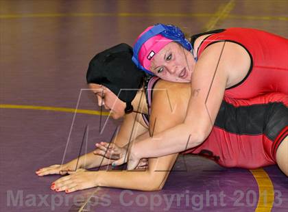 Thumbnail 2 in CIF State Girls Wrestling Championships (Round 3) photogallery.