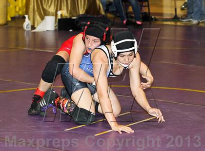 Thumbnail 2 in CIF State Girls Wrestling Championships (Round 3) photogallery.