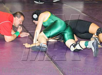 Thumbnail 1 in CIF State Girls Wrestling Championships (Round 3) photogallery.