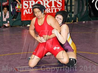 Thumbnail 2 in CIF State Girls Wrestling Championships (Round 3) photogallery.