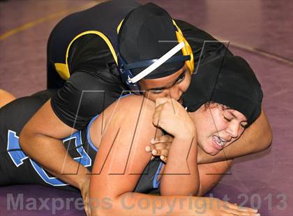 Thumbnail 1 in CIF State Girls Wrestling Championships (Round 3) photogallery.