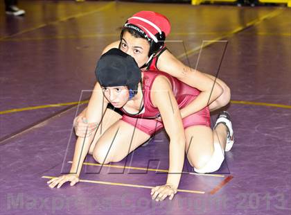 Thumbnail 2 in CIF State Girls Wrestling Championships (Round 3) photogallery.