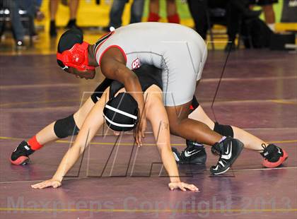 Thumbnail 3 in CIF State Girls Wrestling Championships (Round 3) photogallery.