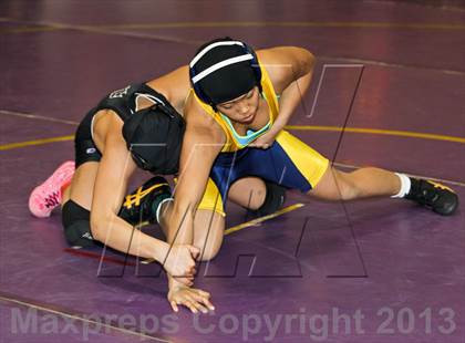Thumbnail 1 in CIF State Girls Wrestling Championships (Round 3) photogallery.