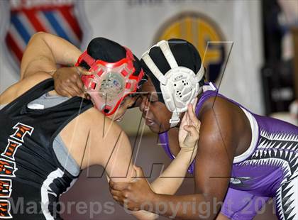 Thumbnail 2 in CIF State Girls Wrestling Championships (Round 3) photogallery.
