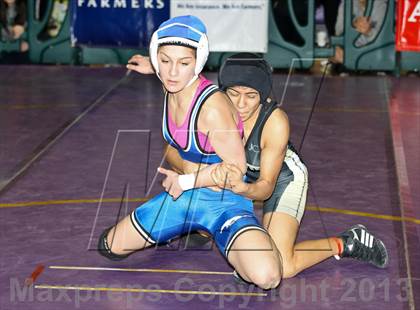 Thumbnail 2 in CIF State Girls Wrestling Championships (Round 3) photogallery.