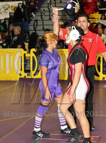 Thumbnail 3 in CIF State Girls Wrestling Championships (Round 3) photogallery.