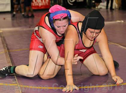 Thumbnail 3 in CIF State Girls Wrestling Championships (Round 3) photogallery.
