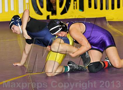Thumbnail 1 in CIF State Girls Wrestling Championships (Round 3) photogallery.