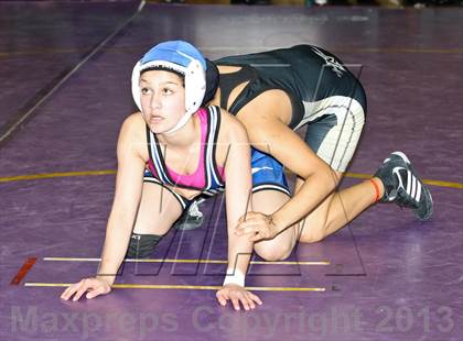 Thumbnail 1 in CIF State Girls Wrestling Championships (Round 3) photogallery.