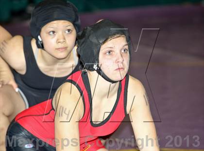 Thumbnail 1 in CIF State Girls Wrestling Championships (Round 3) photogallery.