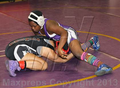 Thumbnail 3 in CIF State Girls Wrestling Championships (Round 3) photogallery.