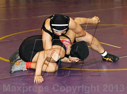 Thumbnail 2 in CIF State Girls Wrestling Championships (Round 3) photogallery.