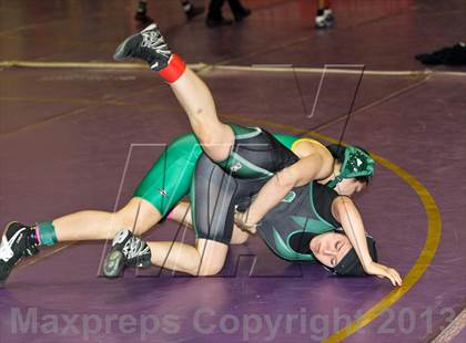Thumbnail 2 in CIF State Girls Wrestling Championships (Round 3) photogallery.