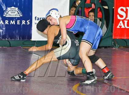 Thumbnail 2 in CIF State Girls Wrestling Championships (Round 3) photogallery.