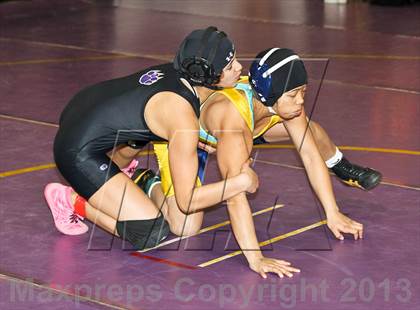 Thumbnail 3 in CIF State Girls Wrestling Championships (Round 3) photogallery.