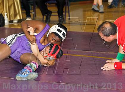 Thumbnail 2 in CIF State Girls Wrestling Championships (Round 3) photogallery.