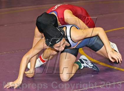 Thumbnail 2 in CIF State Girls Wrestling Championships (Round 3) photogallery.