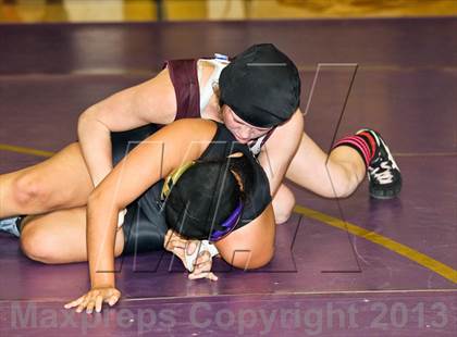 Thumbnail 1 in CIF State Girls Wrestling Championships (Round 3) photogallery.