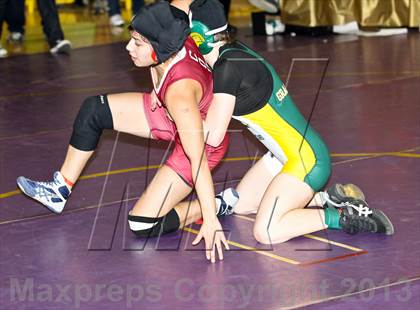 Thumbnail 2 in CIF State Girls Wrestling Championships (Round 3) photogallery.