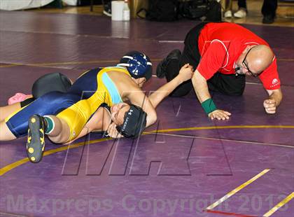 Thumbnail 2 in CIF State Girls Wrestling Championships (Round 3) photogallery.