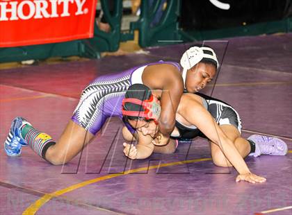 Thumbnail 1 in CIF State Girls Wrestling Championships (Round 3) photogallery.